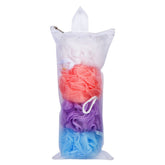 Cala Mesh Bath Sponge Pop Color 4 Pieces